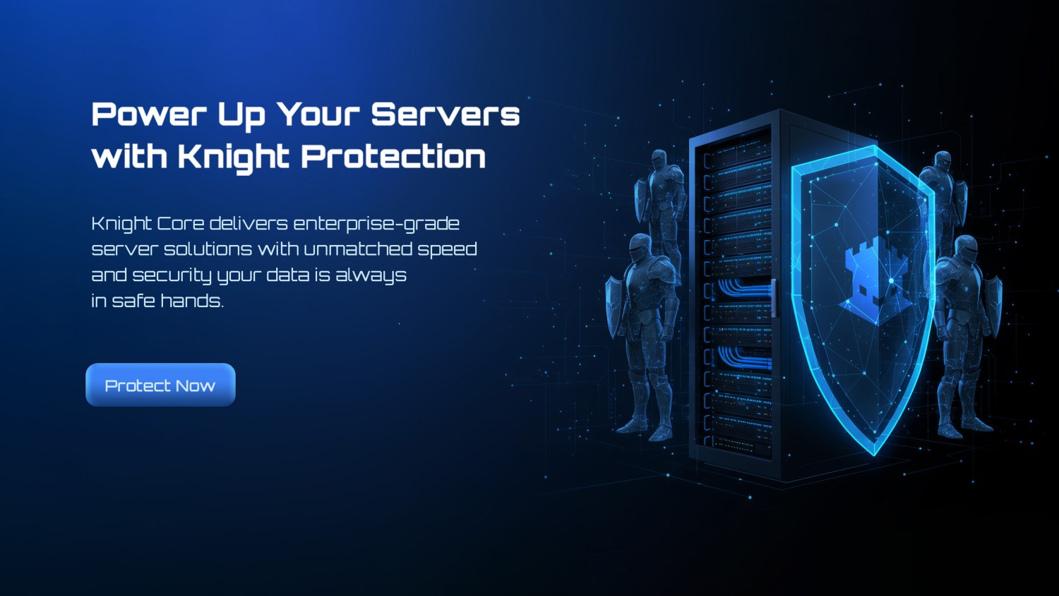 Knight Core blue digital identity
